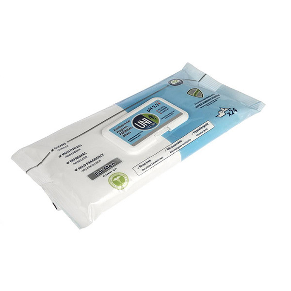 دستمال مرطوب یونی مد مدل Antibacterial Hygienic Perineal مجموعه 2 عددی