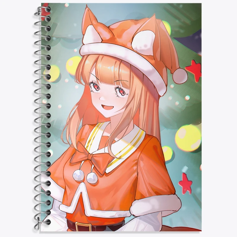 دفتر لغت 50 برگ خندالو طرح هولو انیمه ادویه و گرگ کد 36155