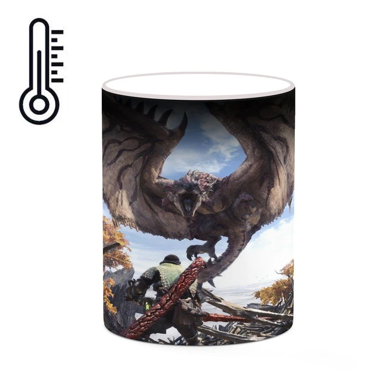 ماگ حرارتی کاکتی مدل بازی Monster Hunter World کد mgh29650