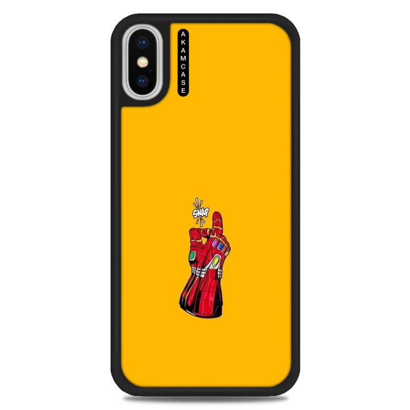 کاور آکام مدل AMC-WAX-IRON MAN1 مناسب برای گوشی موبایل اپل iPhone X/Xs