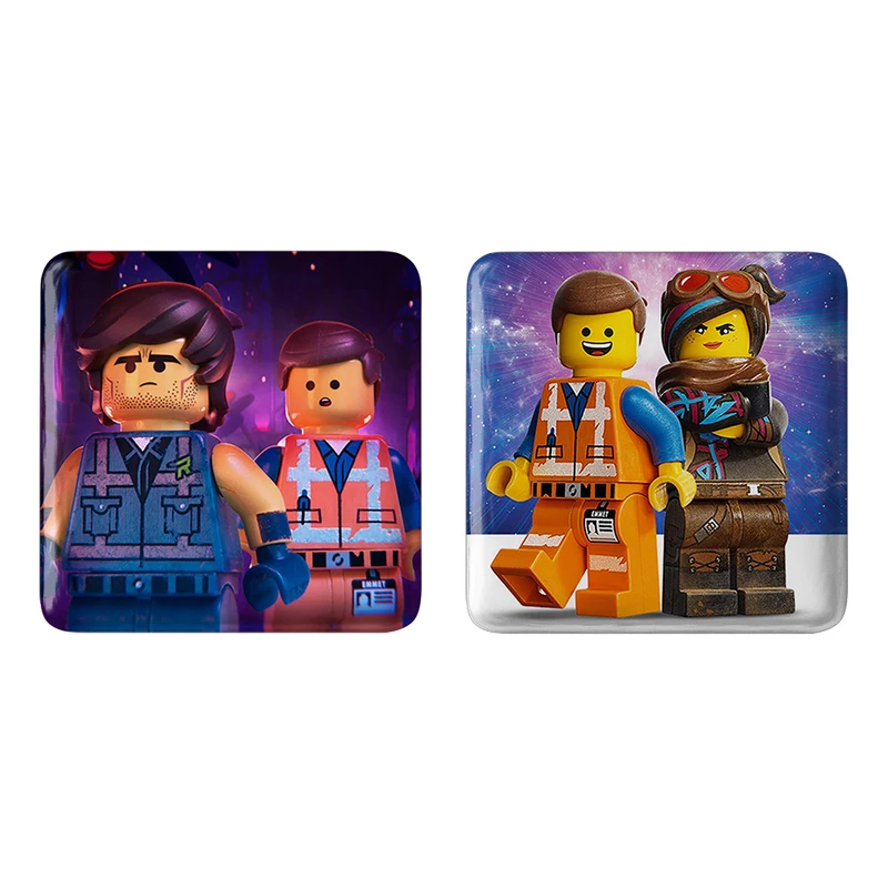 مگنت خندالو مدل انیمیشن LEGO کد 37663767 مجموعه 2 عددی