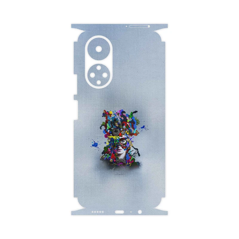 برچسب پوششی ماهوت مدل Collage of surreal Portrait of Women 4-FullSkin مناسب برای گوشی موبایل آنر X7