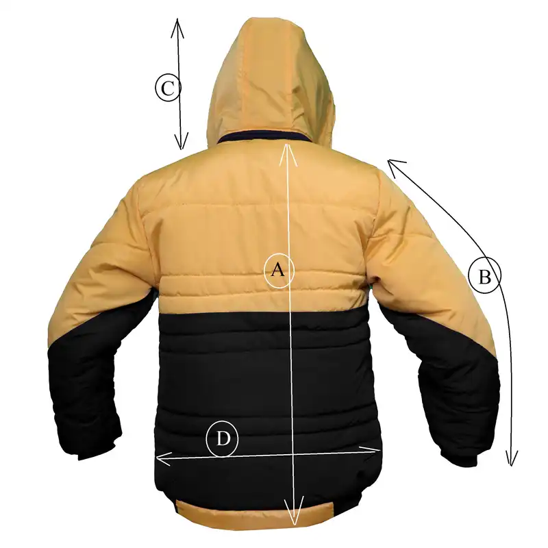 کاپشن مردانه مدل ZZM