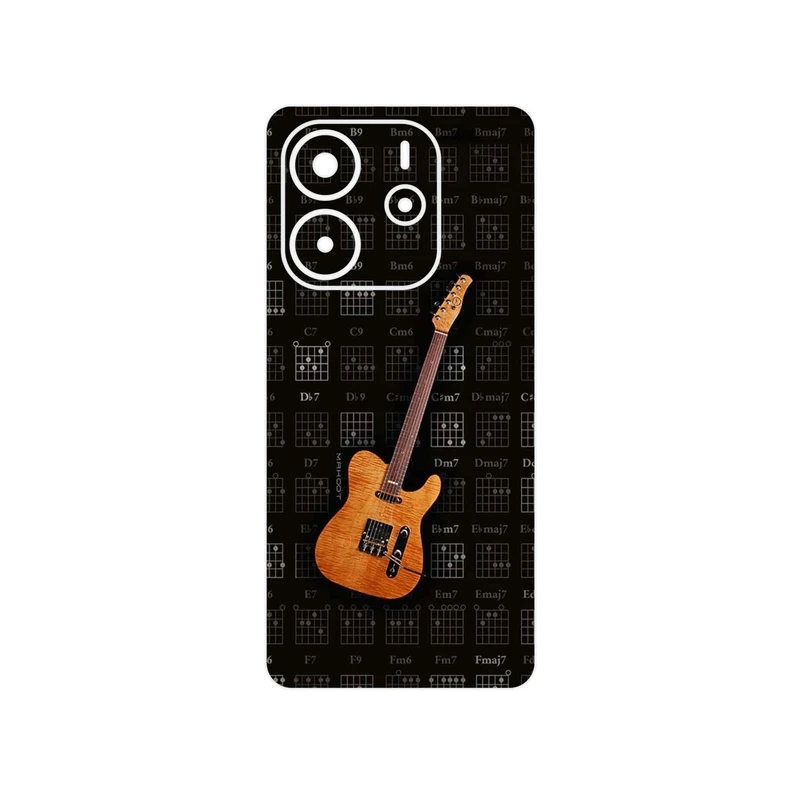 برچسب پوششی ماهوت مدل Guitar_Instrument مناسب برای گوشی موبایل شیائومی Redmi Note 14 4G
