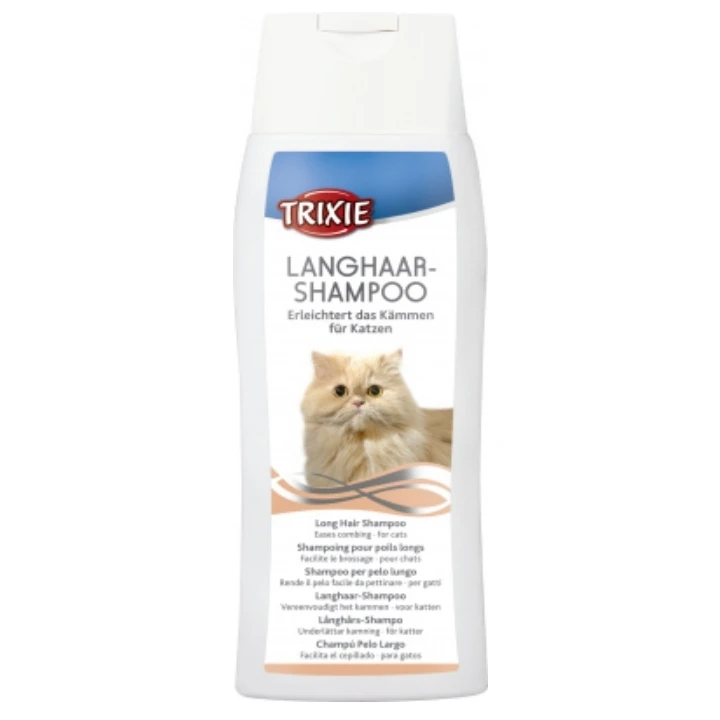 شامپو گربه تریکسی مدل LANGHAAR حجم 250 میلی لیتر