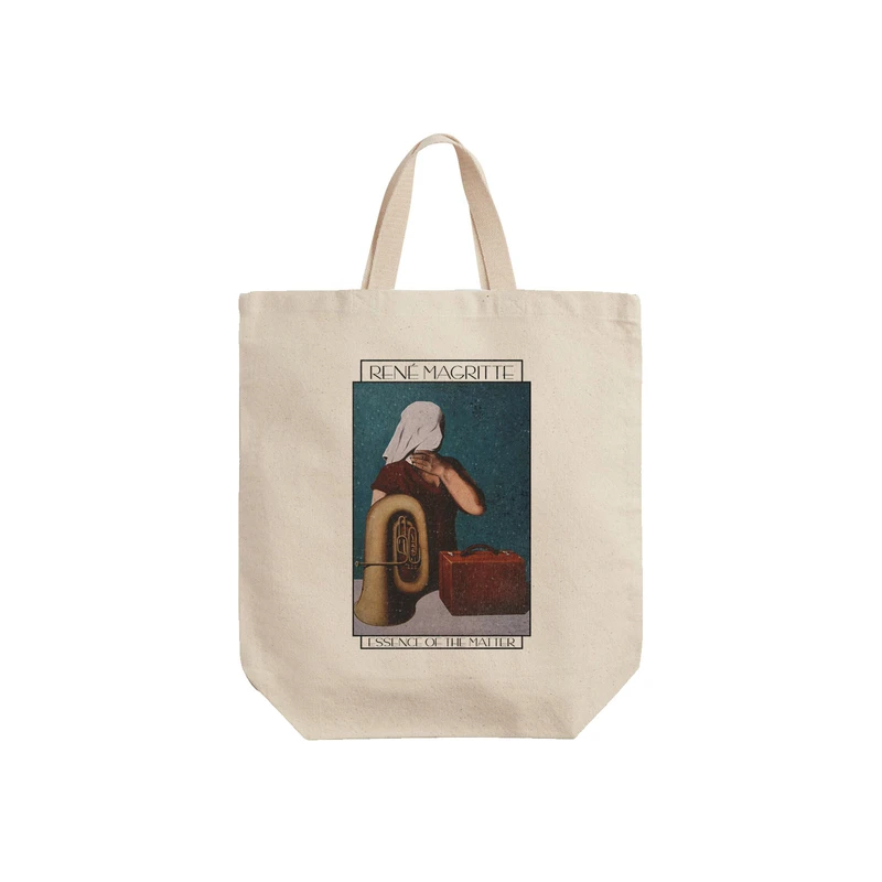 ساک خرید ترمه طراحان ایده مدل اصل موضوع از ماگریت کد art0374 - S