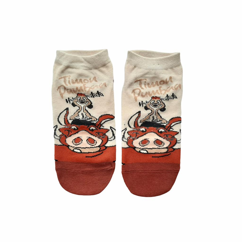 جوراب بچگانه طرح Timon & Pumbaa