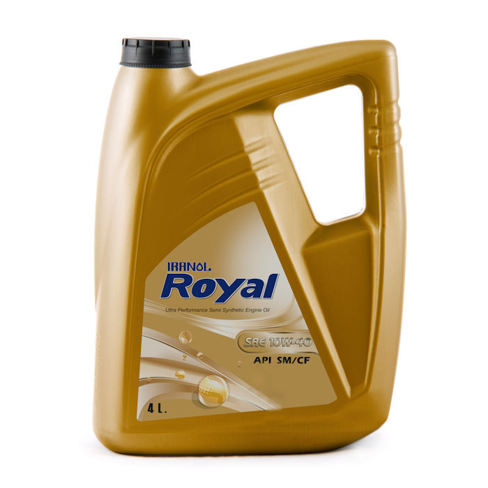 روغن موتور ایرانول مدل رویال 20W50 SM حجم 4 لیتر