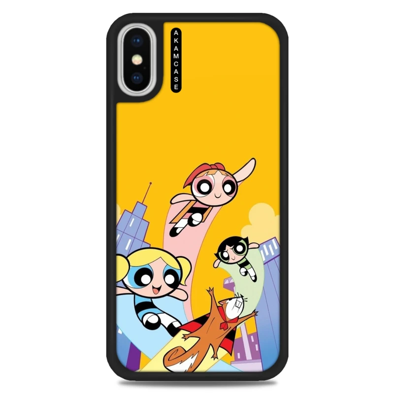 کاور آکام مدل AMCWAX-POWERPUFF GIRLS-7 مناسب برای گوشی موبایل اپل iPhone X/Xs