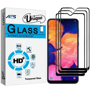 AFS Unique Glass Screen Protector For Samsung Galaxy A30 Pack Of 3