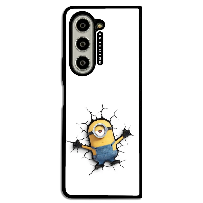 کاور آکام مدل AMC-WSGZFOLD5-MINIONS12 مناسب برای گوشی موبایل سامسونگ Galaxy Z Fold 5