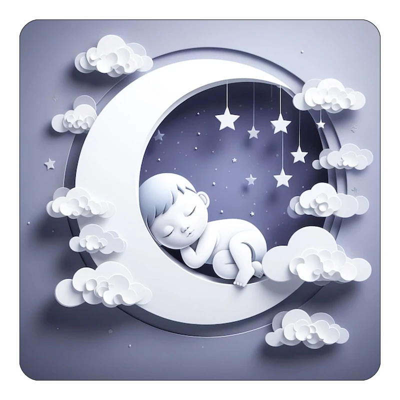 مگنت کاکتی طرح ماه و ستاره مدل mp53915