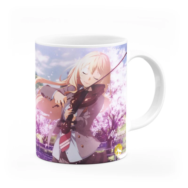 ماگ هومرو طرح انیمه دروغ تو در آوریل Your Lie in April مدل MG2804