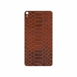 MAHOOT Brown-Snake-Leather Cover Sticker for Lenovo Phab B1 2015