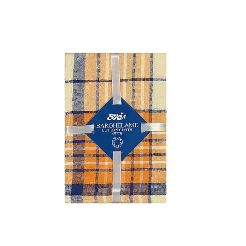 دستمال آشپزخانه برق لامع مدل مستطیل کد A46 مجموعه 3 عددی دستمال آشپزخانه برق لامع مدل مستطیل کد A46 مجموعه 3 عددی