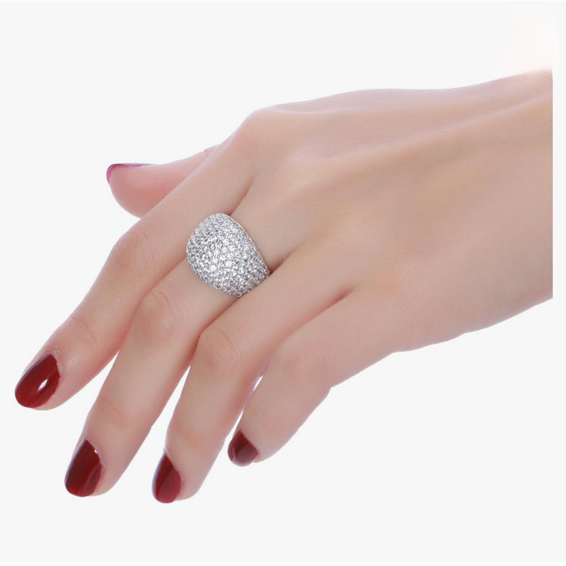 انگشتر نقره زنانه مدل پرنس داملهarm2462 انگشتر نقره زنانه مدل پرنس داملهarm2462