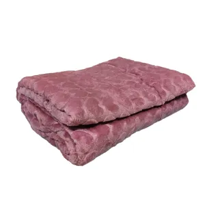 پتو مسافرتی تیسا مدل قلبی سایز 150x220 سانتی متر