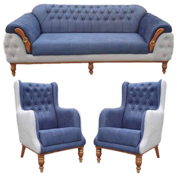 مبل راحتی 5 نفره مدل چستر ونیز چندرنگ