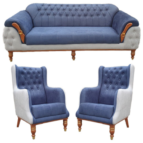 مبل راحتی 5 نفره مدل چستر ونیز چندرنگ