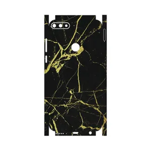 MAHOOT  Graphite-Gold-Marble-FullSkin Cover Sticker for Huawei Y7 Prime 2018