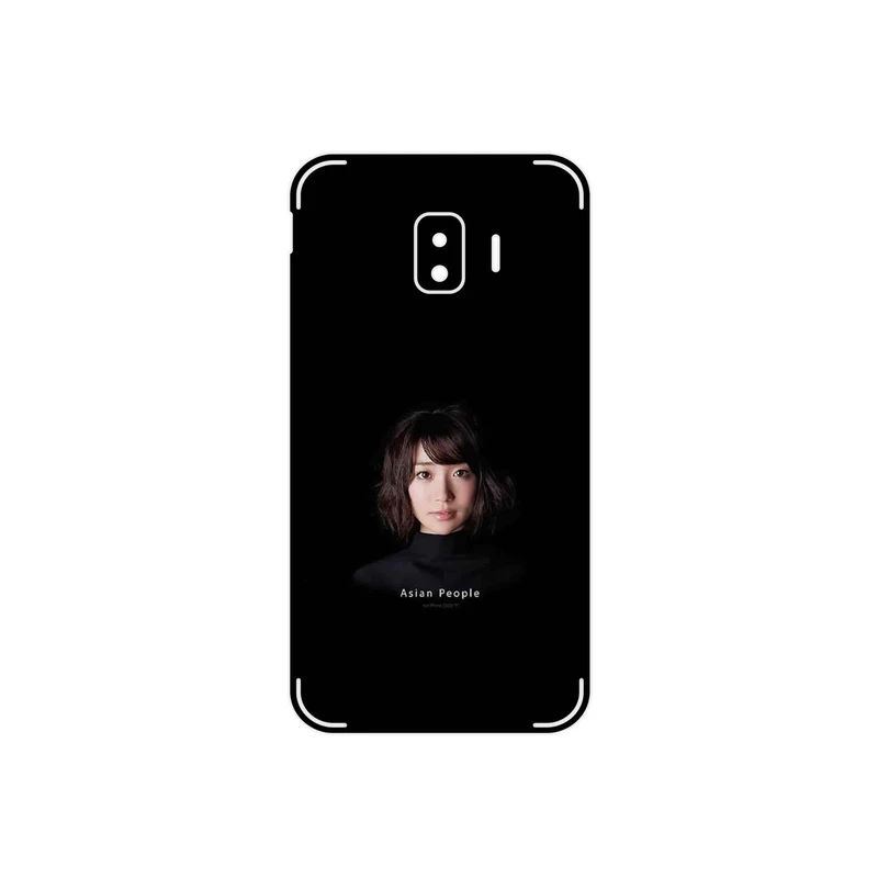 برچسب پوششی ماهوت مدل Portrait of an Asian Woman مناسب برای گوشی موبایل سامسونگ Galaxy J2 Core