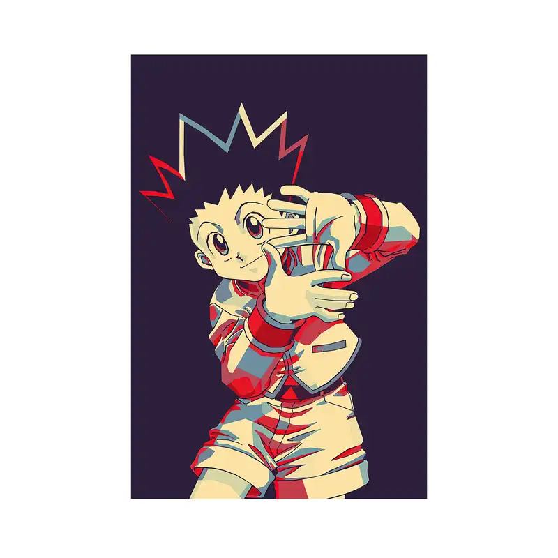 تابلو مدل گون فریکس هانتر ایکس هانتر gon freecss Hunter × Hunter 01