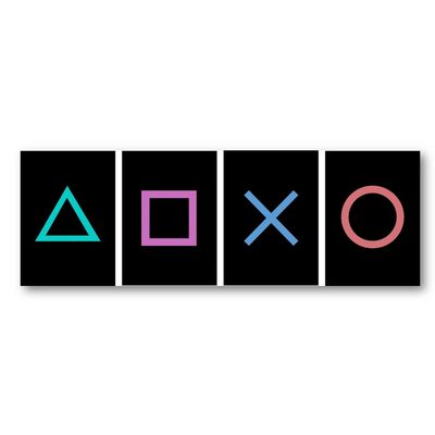 نقد و بررسی تابلو شاسی 4تکه طرح بازی مدل game decor توسط خریداران