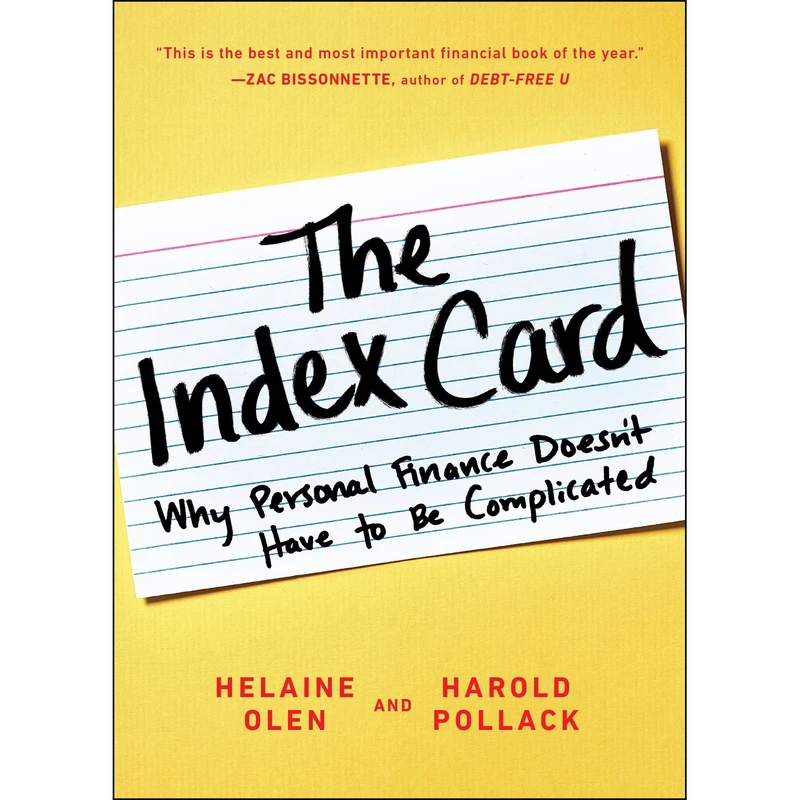 کتاب The Index Card اثر Helaine Olen انتشارات Portfolio