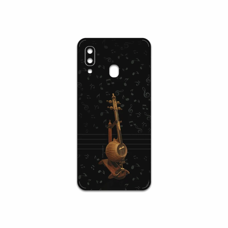 برچسب پوششی ماهوت مدل Persian Fiddle Instrument مناسب برای گوشی موبایل سامسونگ Galaxy A40