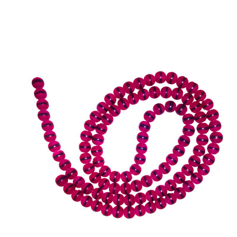 ریسه سنگ مدل هلوگرامی مارجری کد 107 رنگ صورتی تیره