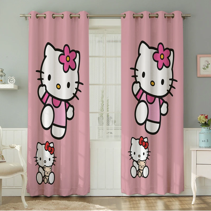 پرده نیروانا طرح کودک  مدل مخمل کد 8319 سایز 140×280 سانتی متر