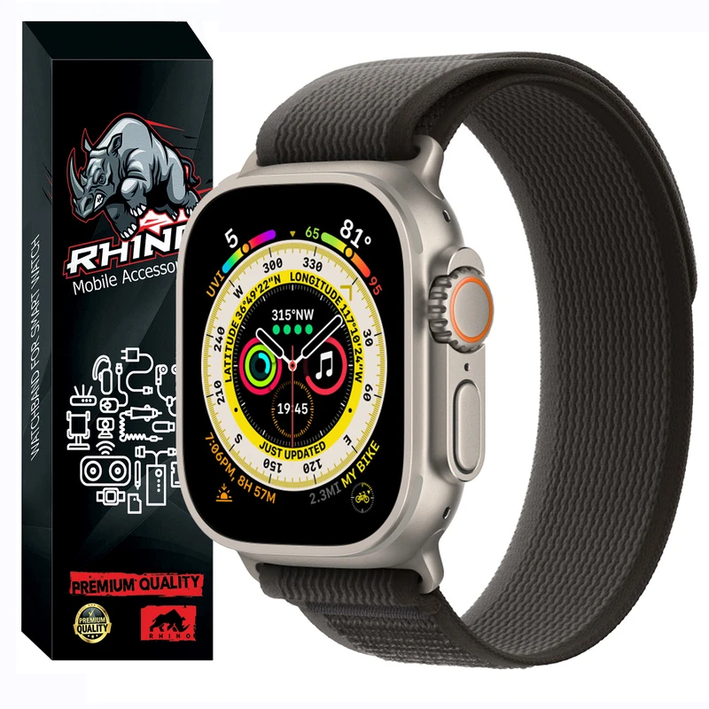 بند راینو مدل Trail Loop مناسب برای اپل واچ سری 3 42 / 44 میلی متری
