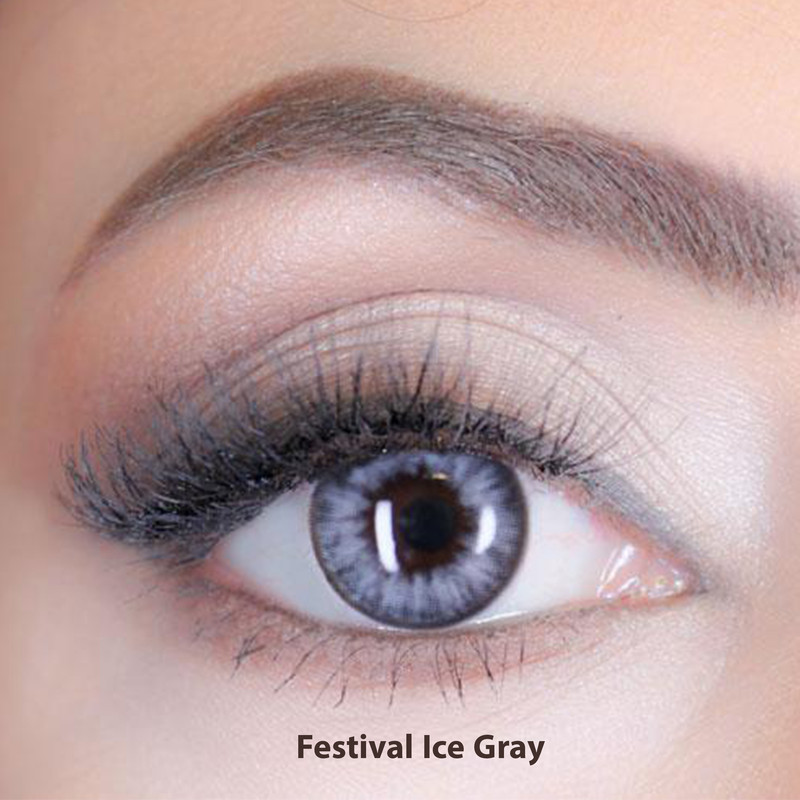 لنز چشم مورنینگ مدل 06 رنگ طوسی یخی