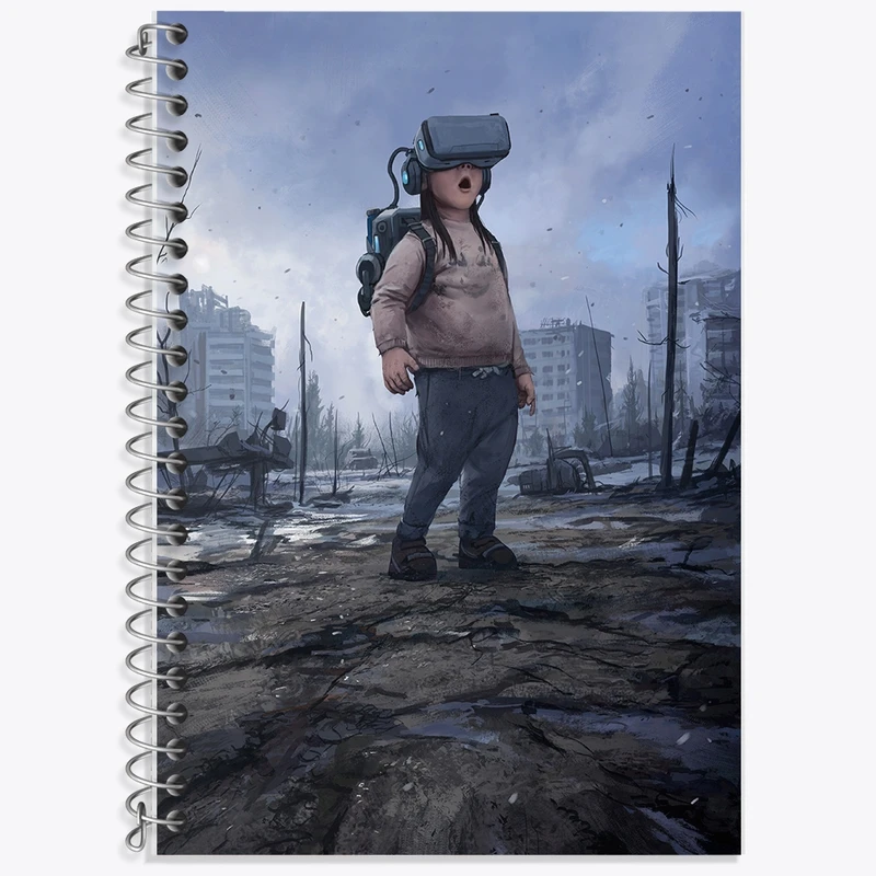 دفتر لغت 50 برگ خندالو طرح مفهومی کد F45