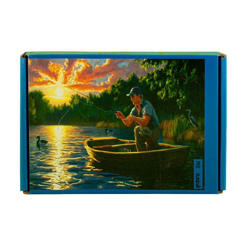 پازل 192 تکه مدل مرد ماهی گیر کد B6079