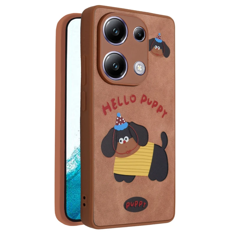 کاور مدل Teddy Charm مناسب برای گوشی موبایل شیائومی Redmi Note 13 Pro 4G