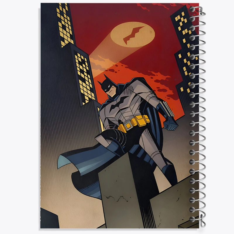 دفتر مشق 50 برگ خندالو طرح بتمن (Batman) کد F6633
