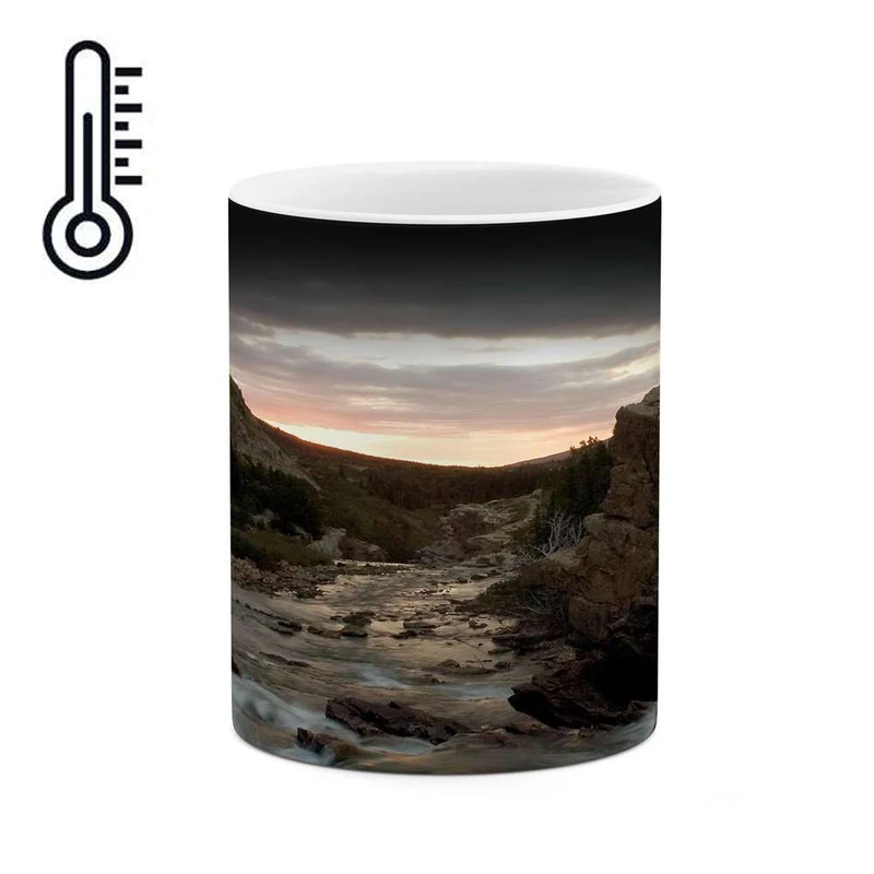 ماگ حرارتی کاکتی مدل منظره کد mgh15879