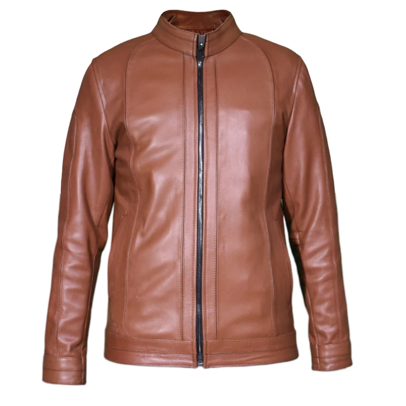 عکس شماره 31 : کت چرم مردانه چرمیران مدل شانون