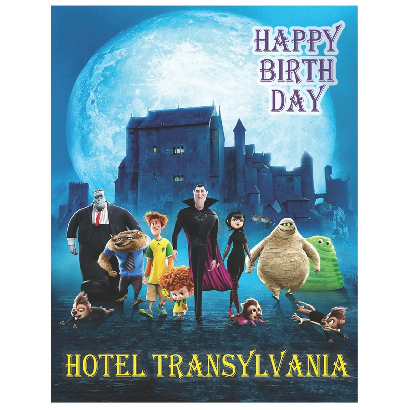 بنر تولد طرح هتل ترانسیلوانیا کد 257-150-200
