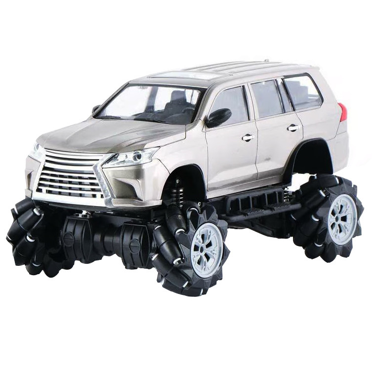 ماشین بازی کنترلی تیان دو مدل لندکروز دریفت طرح چرخ کپسولی کد 6612