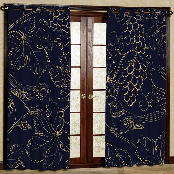 پرده مدل مخمل پانچی کد 6777 سایز 280x140 سانتی متر