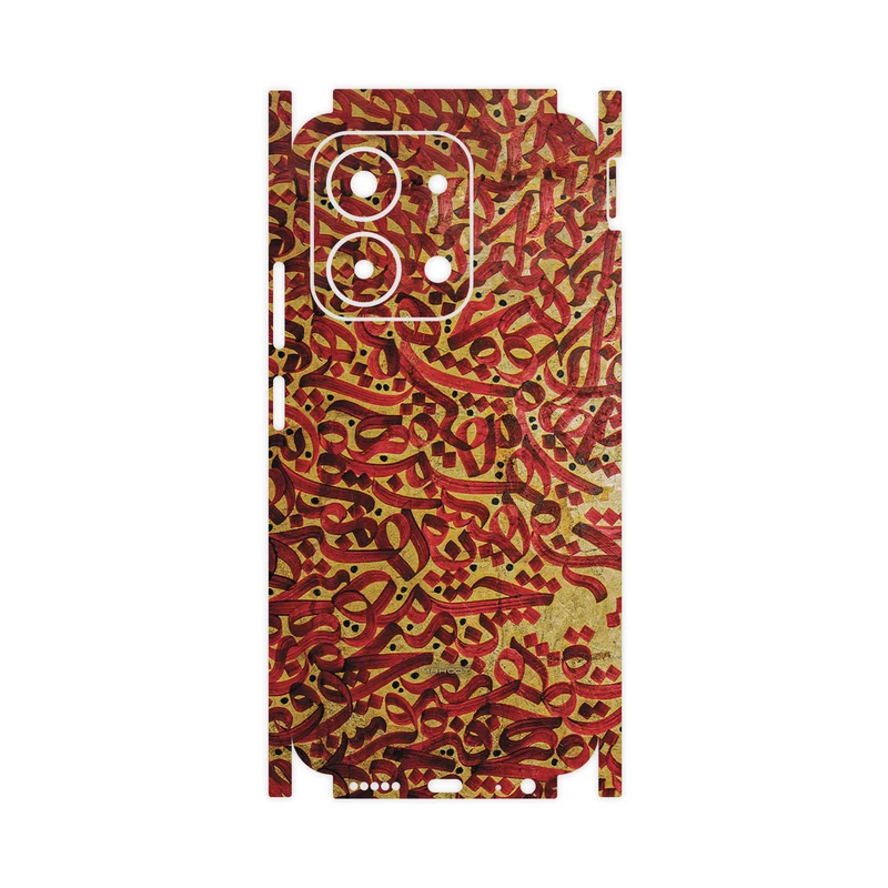 برچسب پوششی ماهوت مدل Nastaliq_6-FullSkin مناسب برای گوشی موبایل شیائومی Redmi 15C 4G