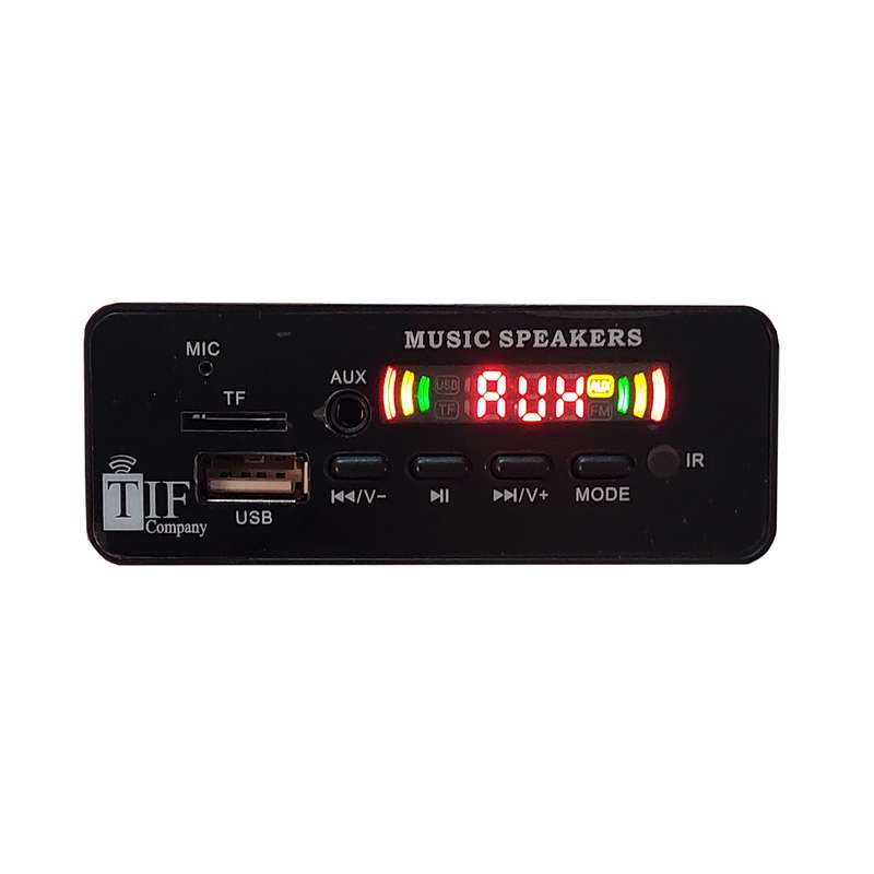 پخش کننده خانگی تیف مدل برد فلش خور وبلوتوث جعبه دار