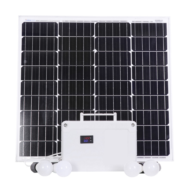 سیستم روشنایی خورشیدی مدل SCPK-60 ظرفیت 60 وات