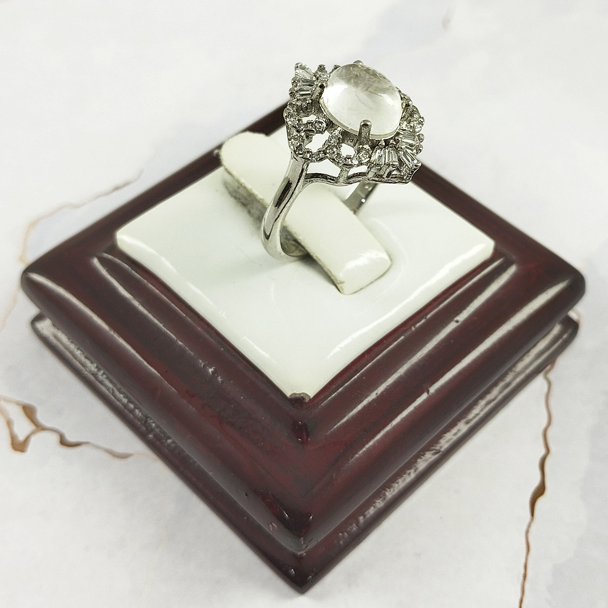 انگشتر نقره زنانه سلین کالا مدل در نجف کد 60