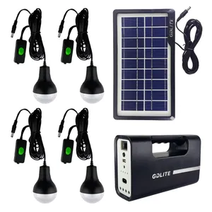 سیستم روشنایی خورشیدی جی دی لایت مدل GD1-4Lamp