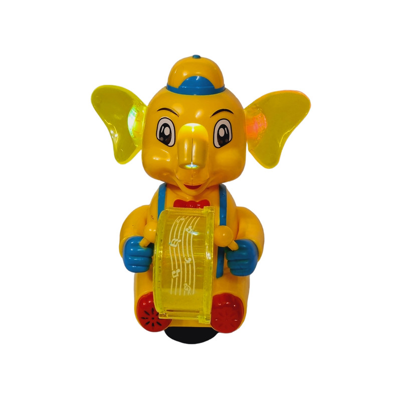 اسباب بازی مدل فیل طبل زن موزیکال کد FT 1