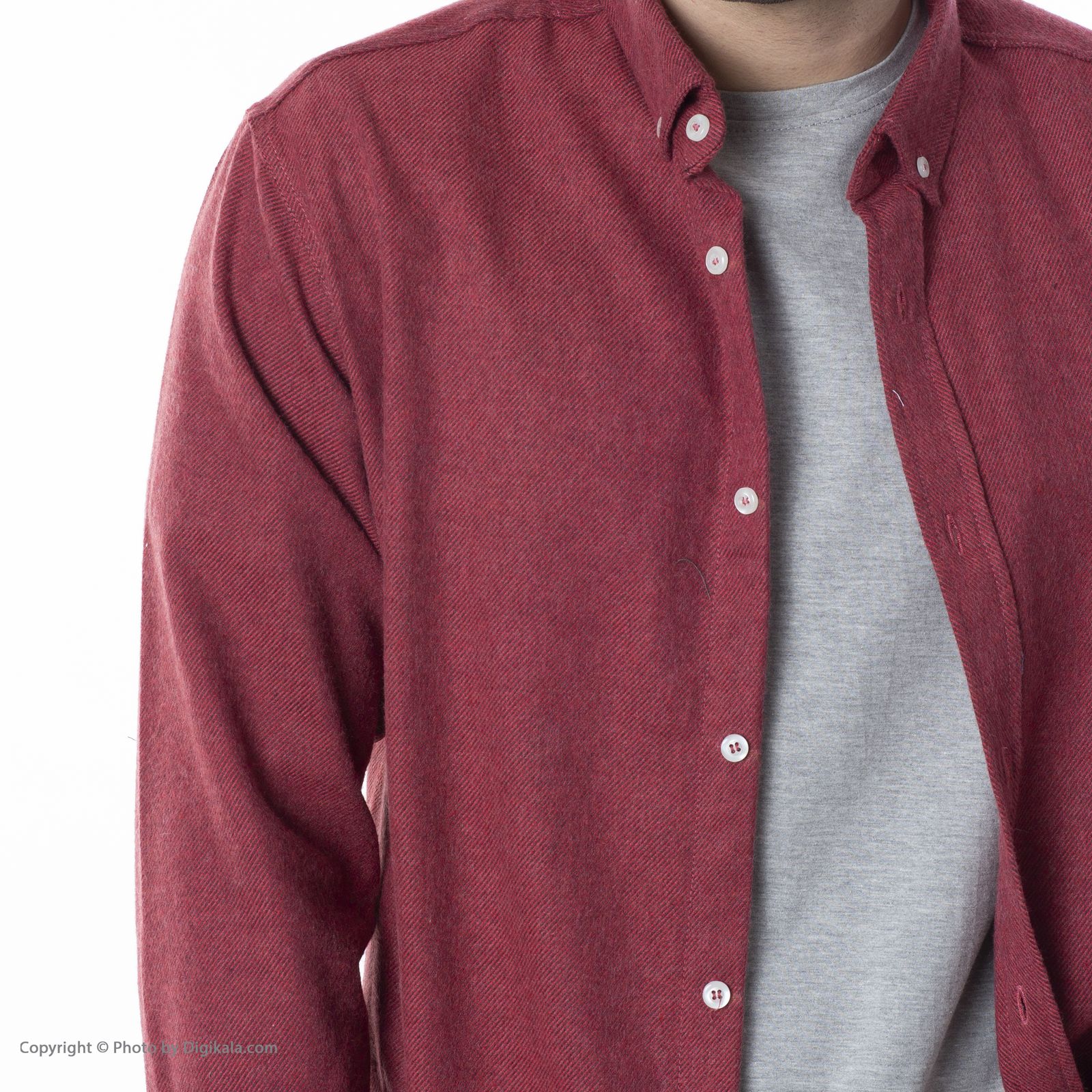 پیراهن مردانه دیجی‌استایل اسنشیال مدل 183110470 -  - 9