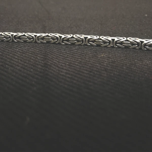 عکس شماره 13 : دستبند نقره مردانه مدل tbskraldas22